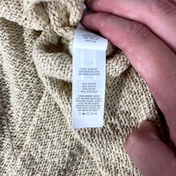 NWT Aerie Oversized Voop Sweater Size L Soft‎ Oak Color - Picture 8 of 8